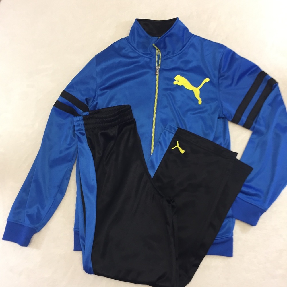 PUMA Boys two piece track suit (Large)